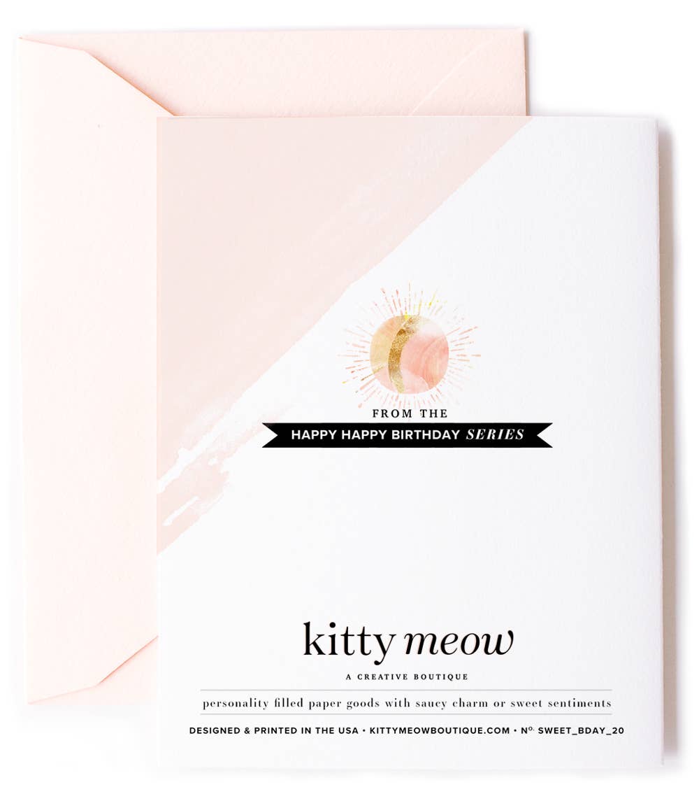 Trip Around the Sun - Inspirational Birthday Greeting Card