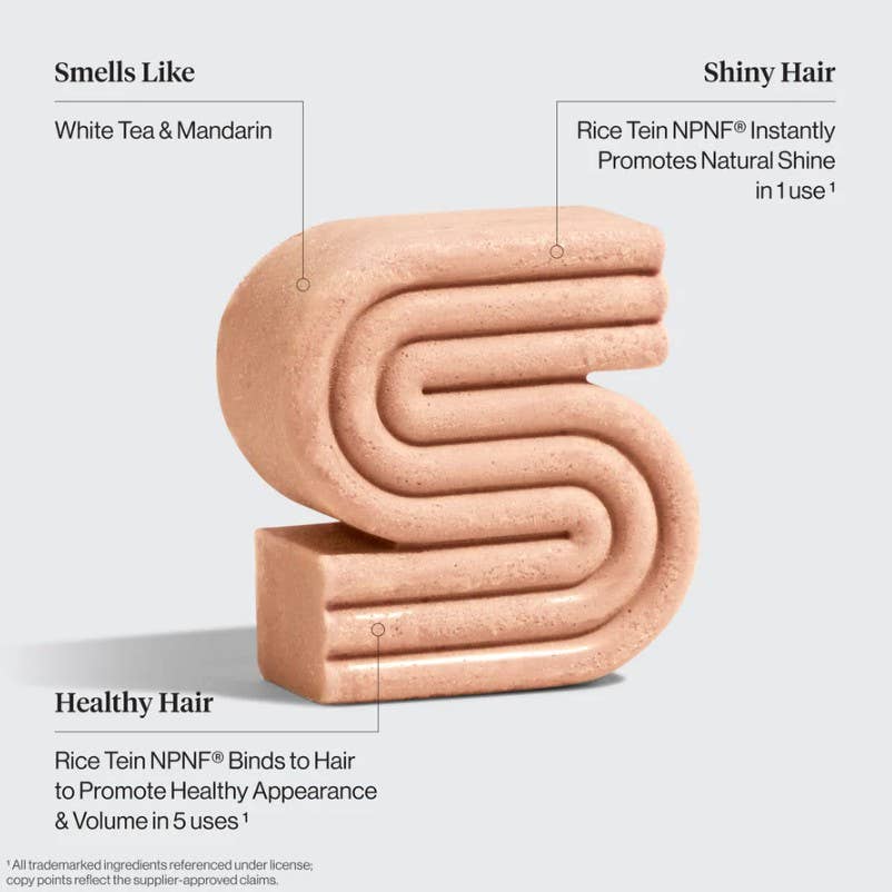 KITSCH Rice Water Shampoo & Conditioner Bar Combo for Hair Growth