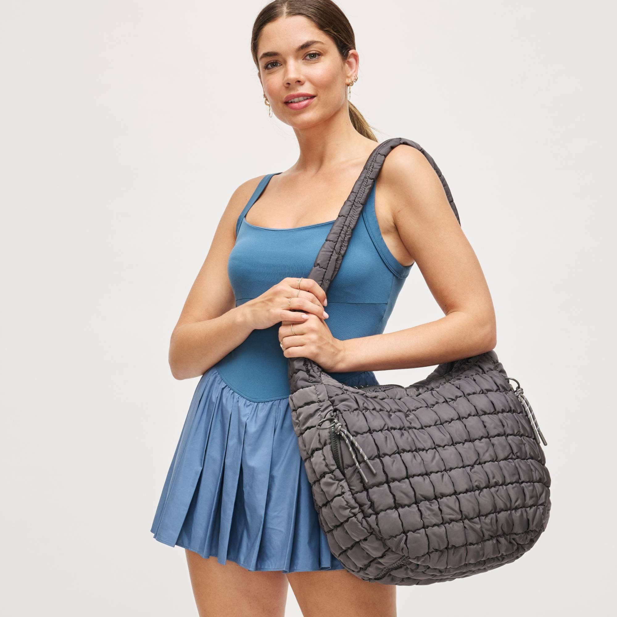 Tamsin Quilted Puffer Hobo