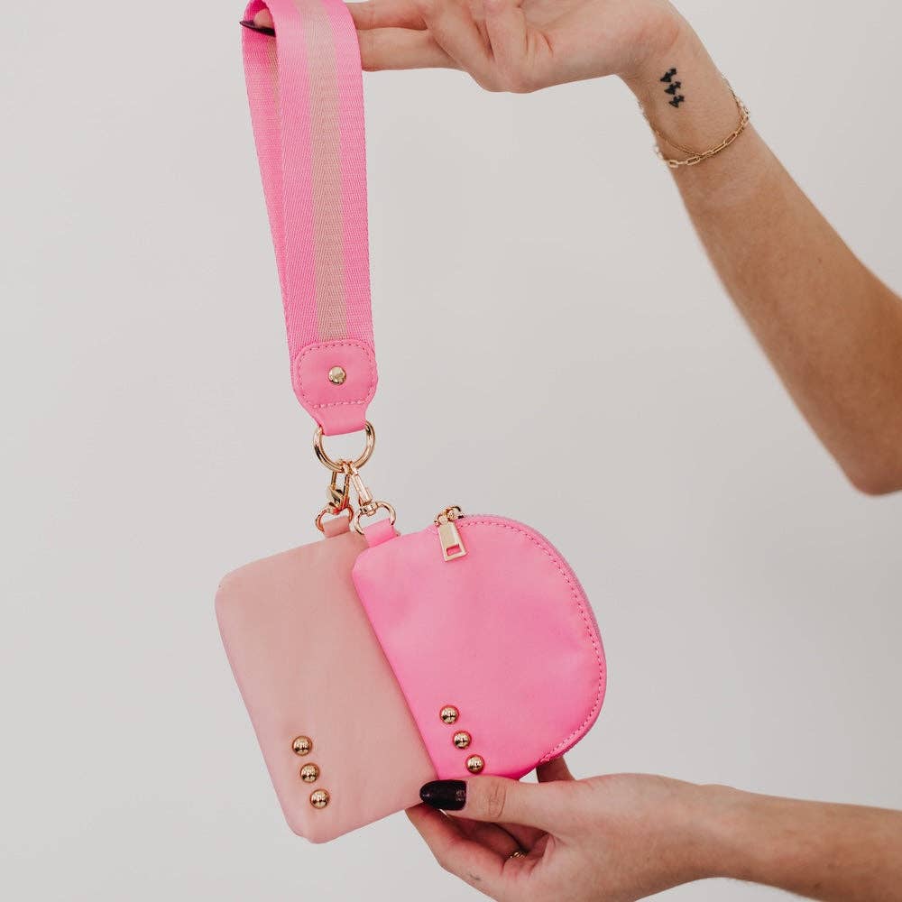 Dolly Dual Pouch Wristlet (6 Colors!)