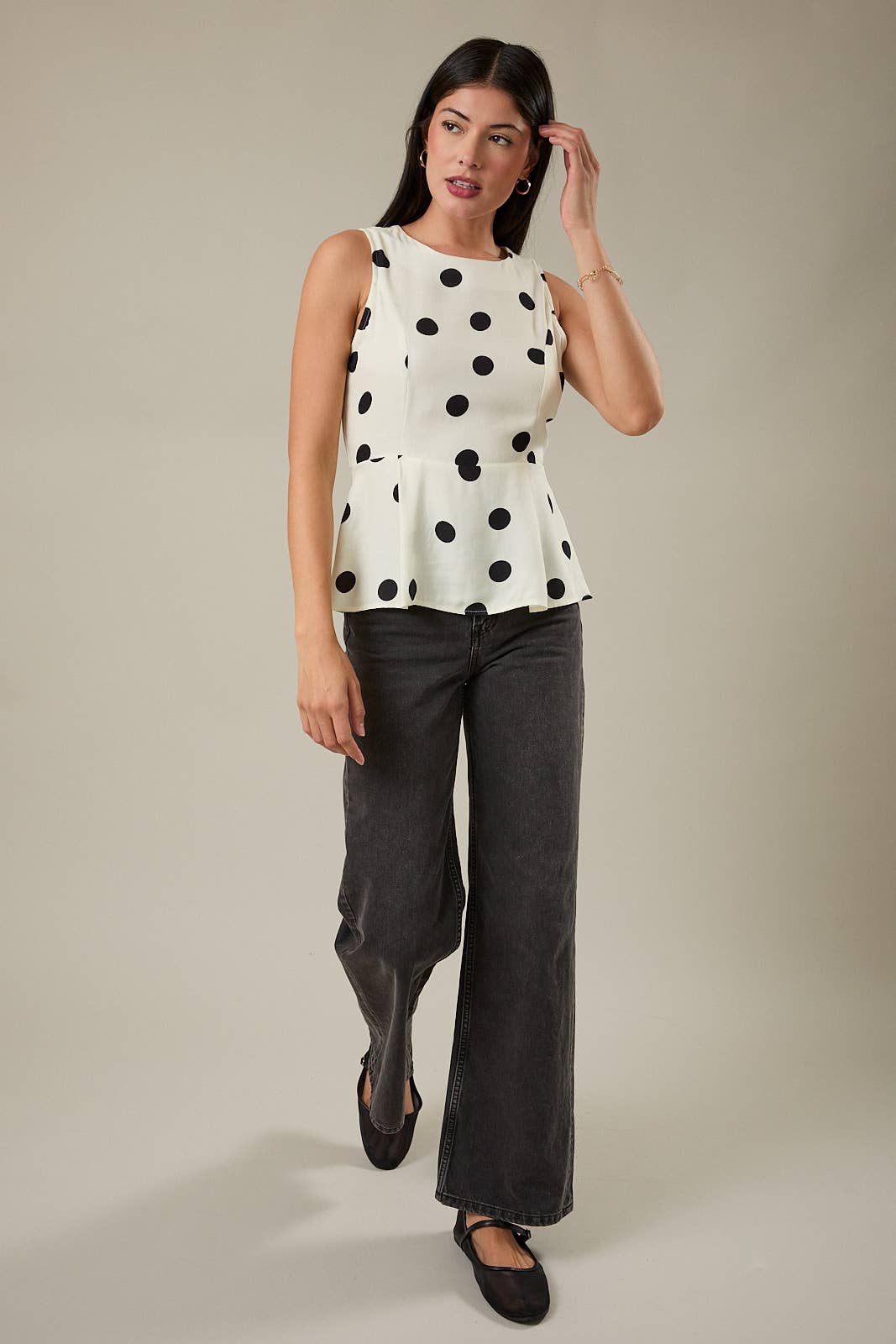 Balle Polka Dot Top
