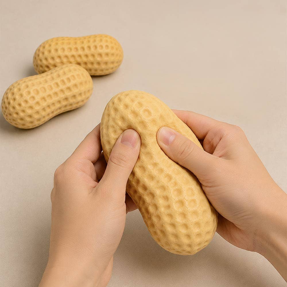 Peanut Shaped Squishy Toy