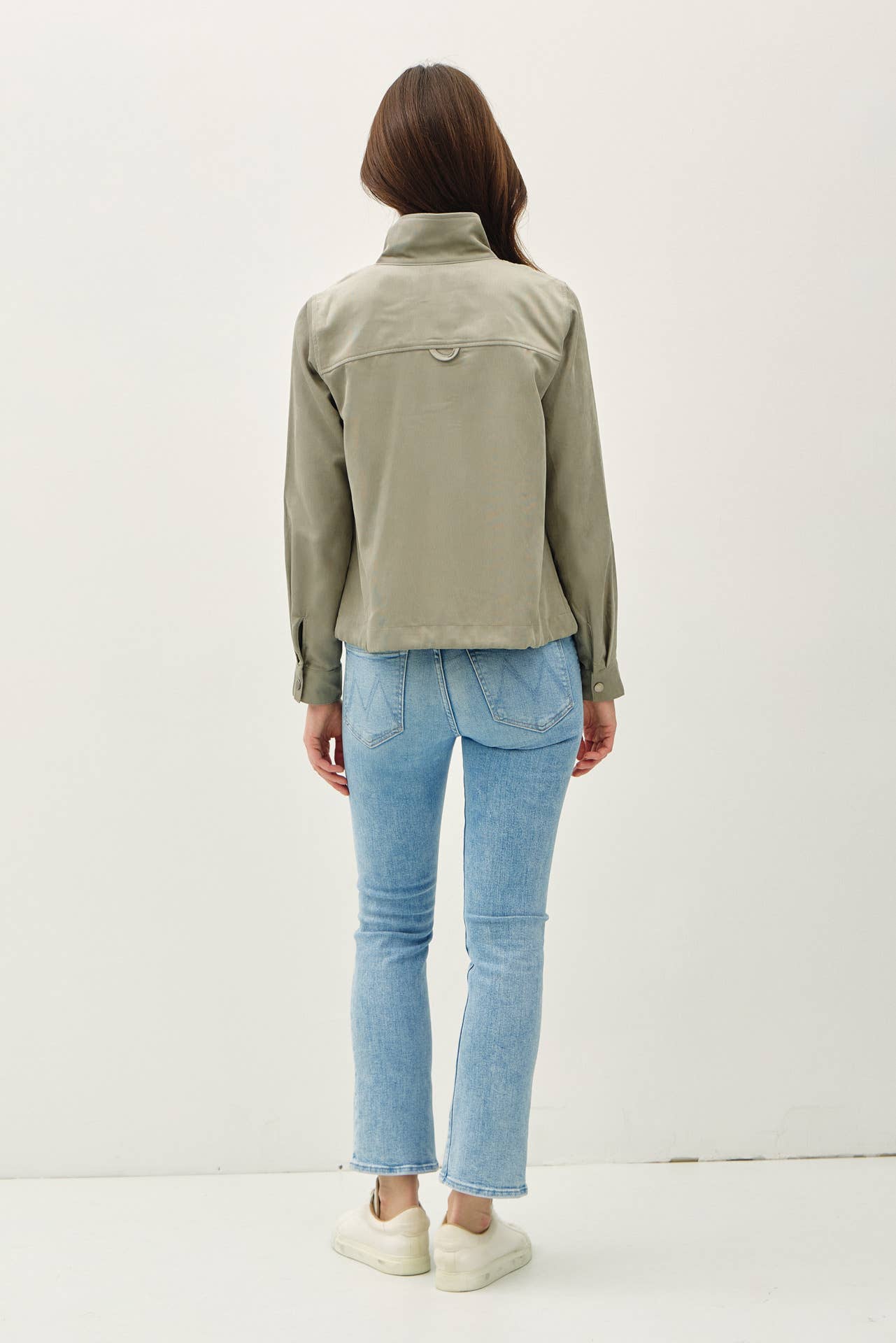 Banta Cropped Zip Jacket