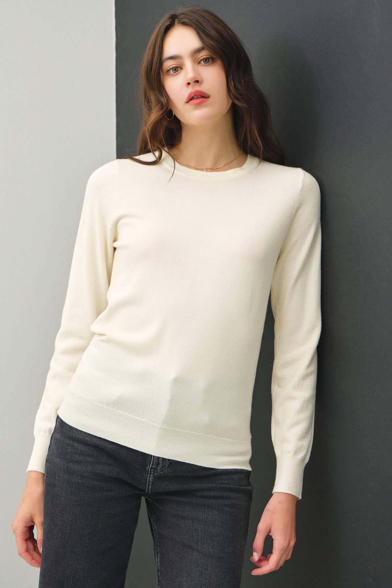 Harmony Long Sleeve Sweater Knit Top PREORDER