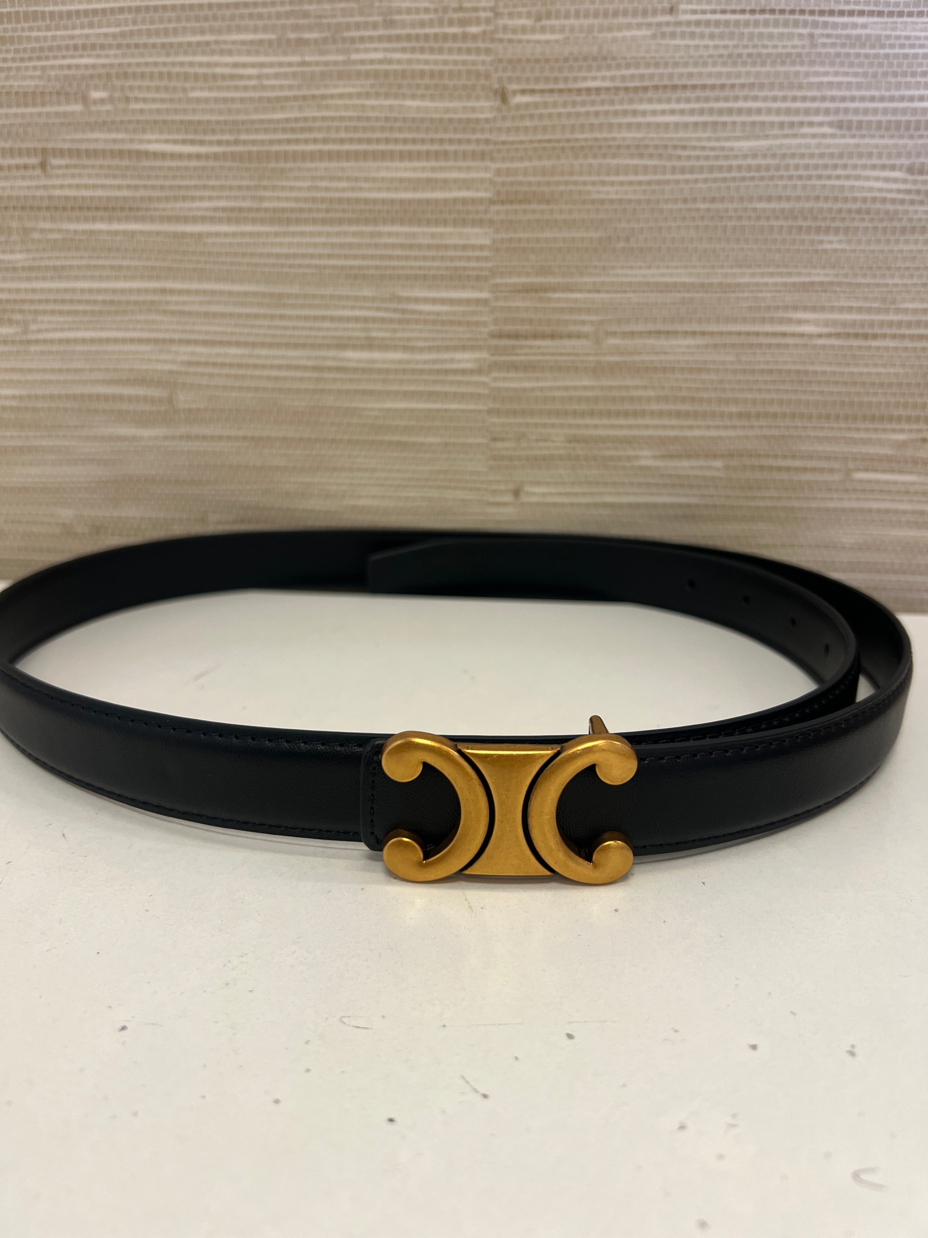 Vika Ornate Black Belt