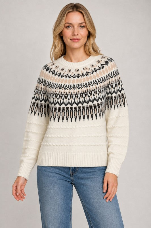 Giavanna Fair Isle Sweater