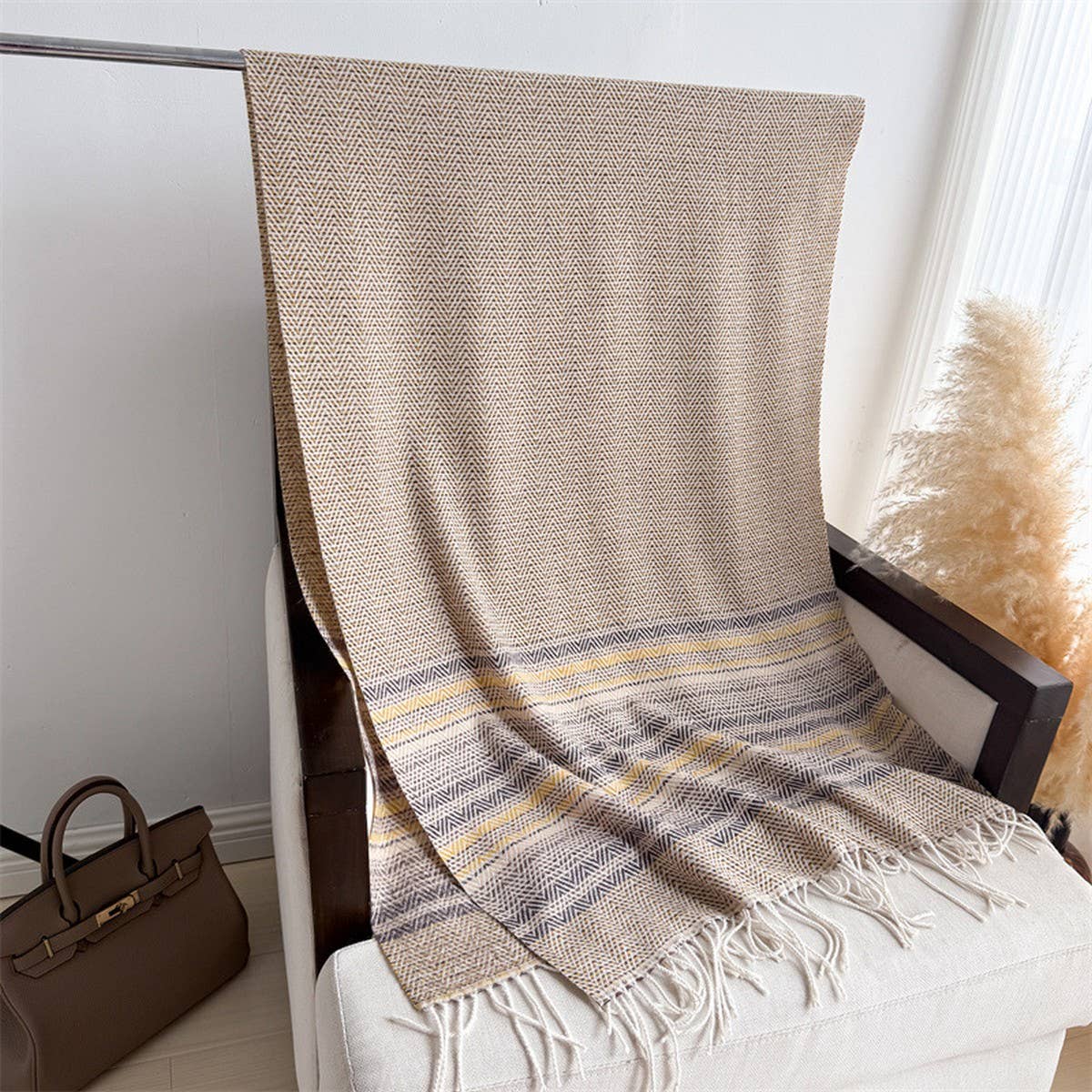 Benson Plaid Shawl Scarf PREORDER