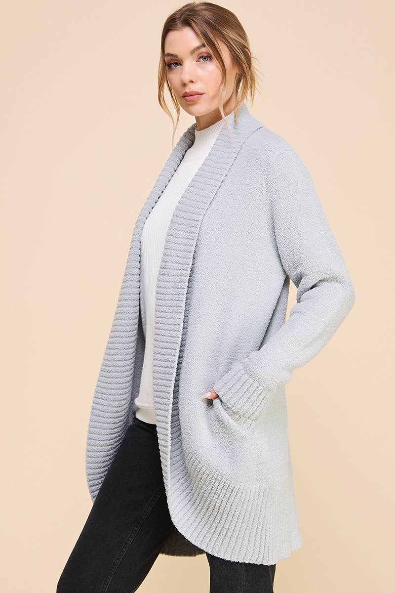 Vivian Soft Cloud Cocoon Cardigan (2 Colors!) FINAL SALE