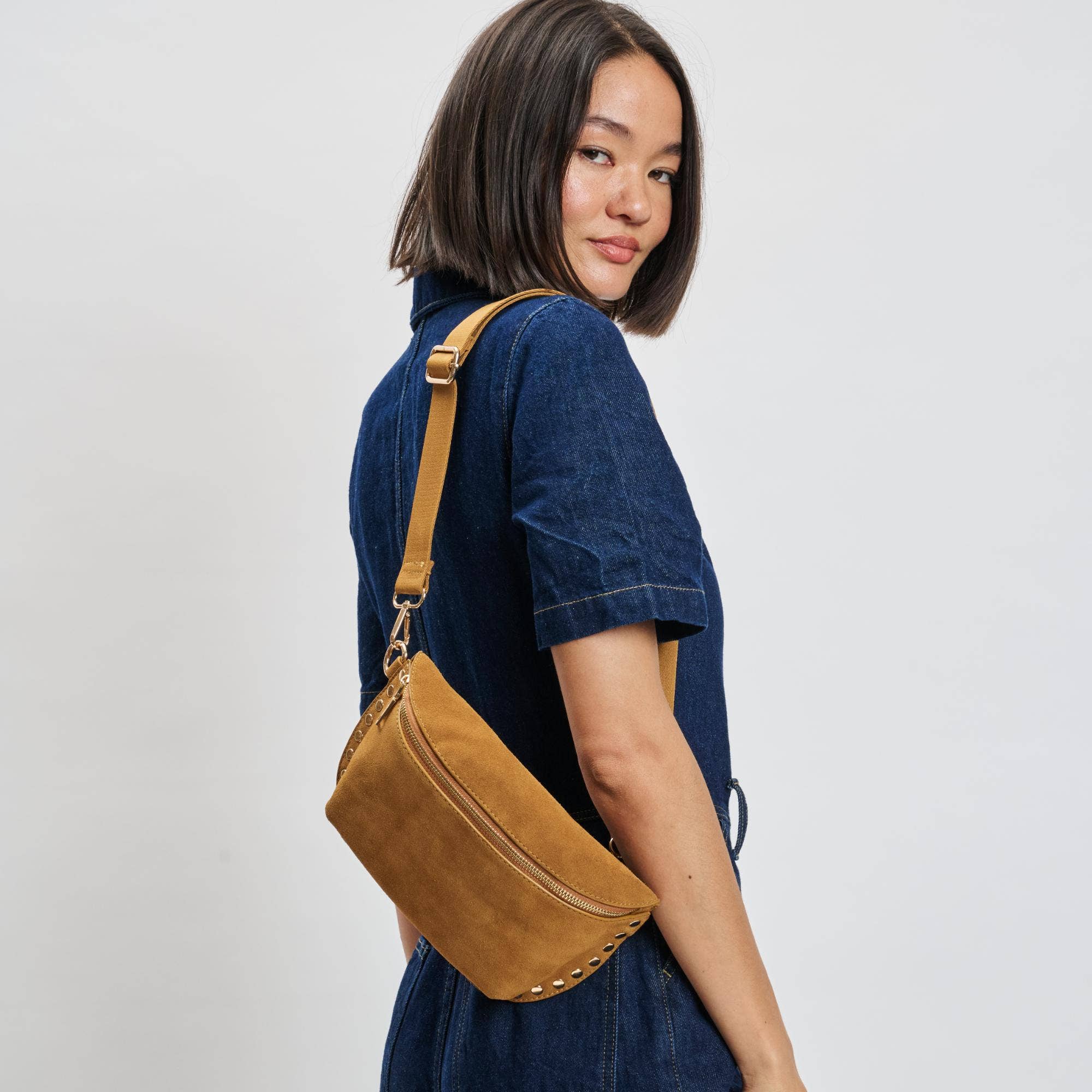 Gizelle Suede Belt Bag