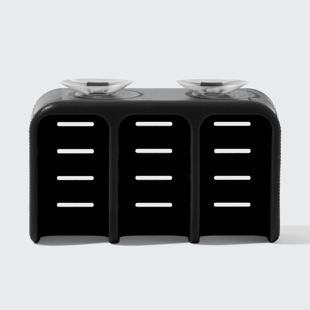KITSCH Self-Draining Soap Dish - Black