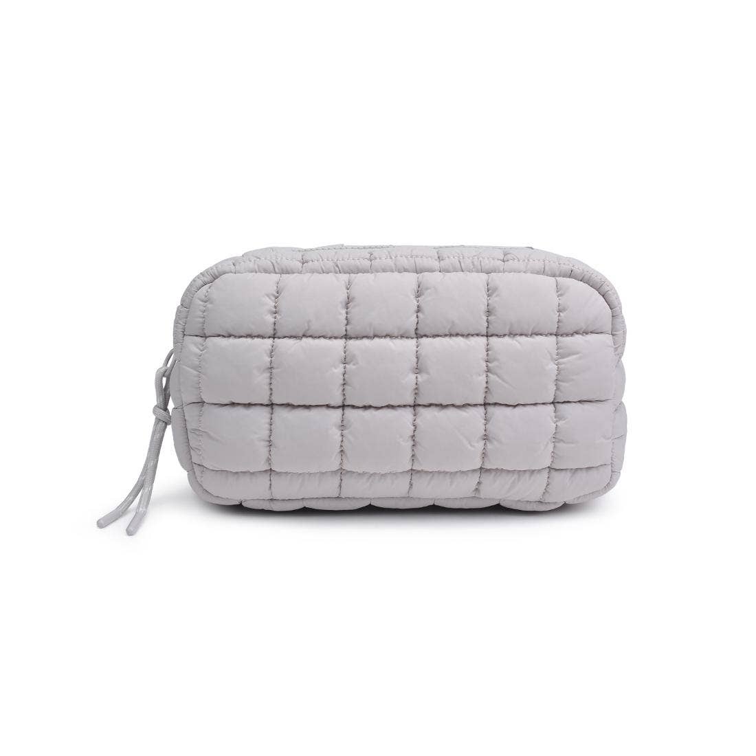 Cloud Nine - Quilted Puffer Nylon Cosmetic Pouch (4 Colors!)