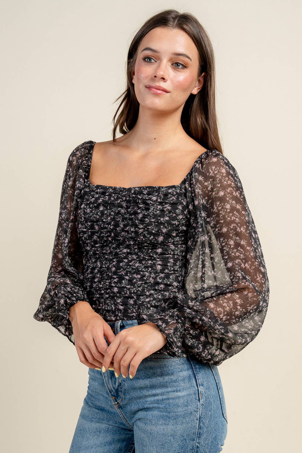 Sofia Mesh Blouse FINAL SALE
