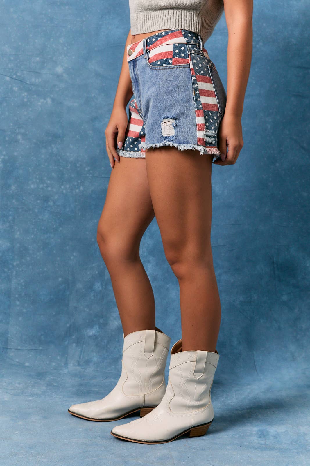 Washington USA Flag Denim shorts PREORDER