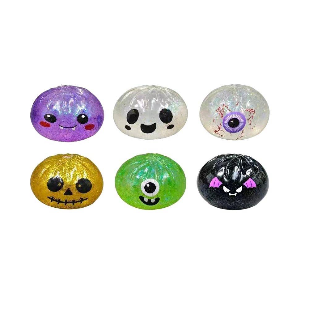 Halloween Glitter Steamed Bao Bun Dumpling Squishy Toy