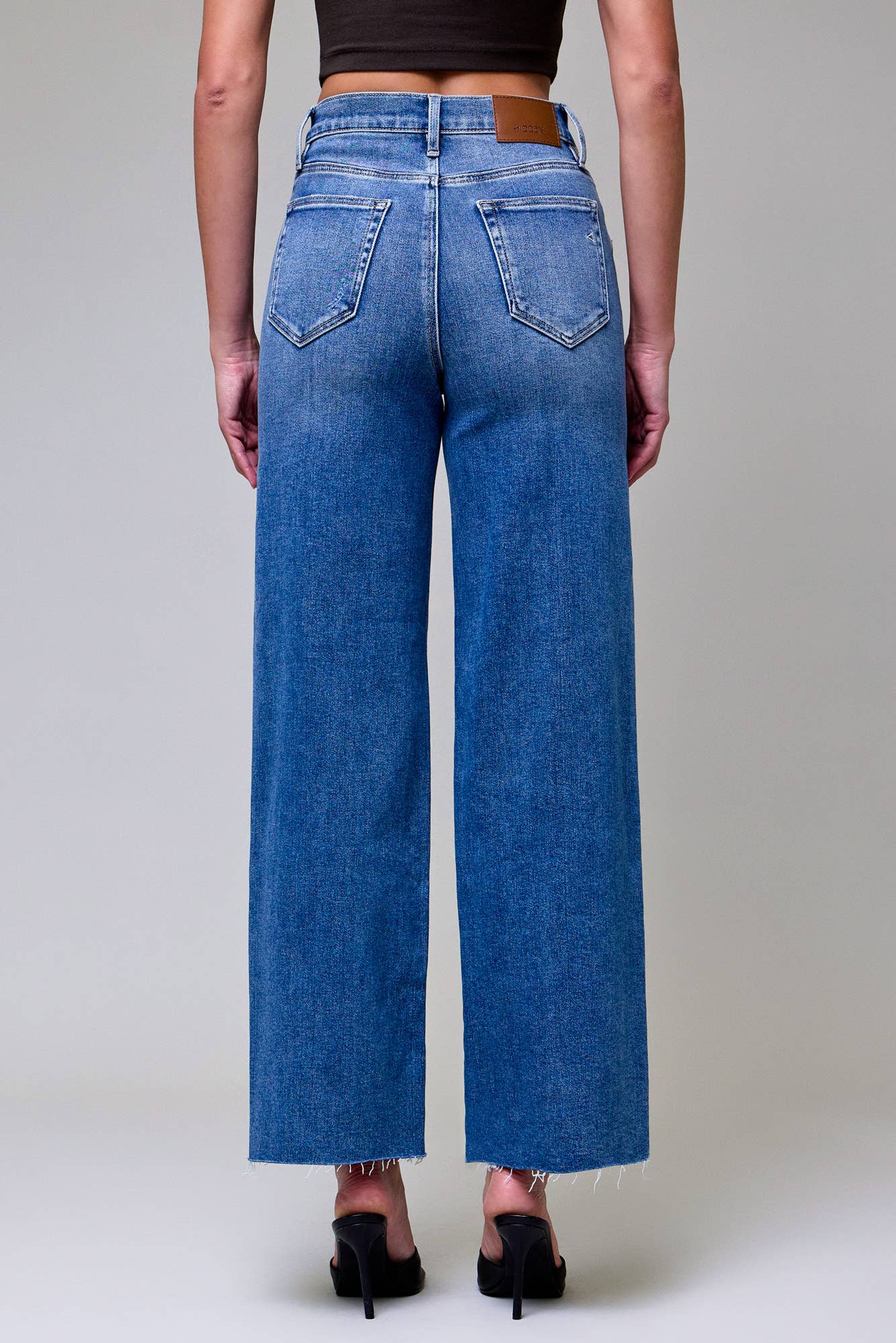 Hidden Jeans- Mae Medium Dark Clean Stretch Dad Jeans