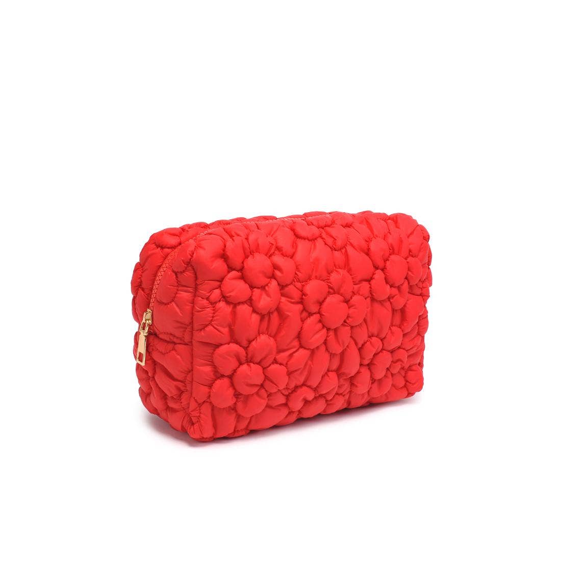 Flora Pop - Nylon Cosmetic Pouch (4 Colors!)