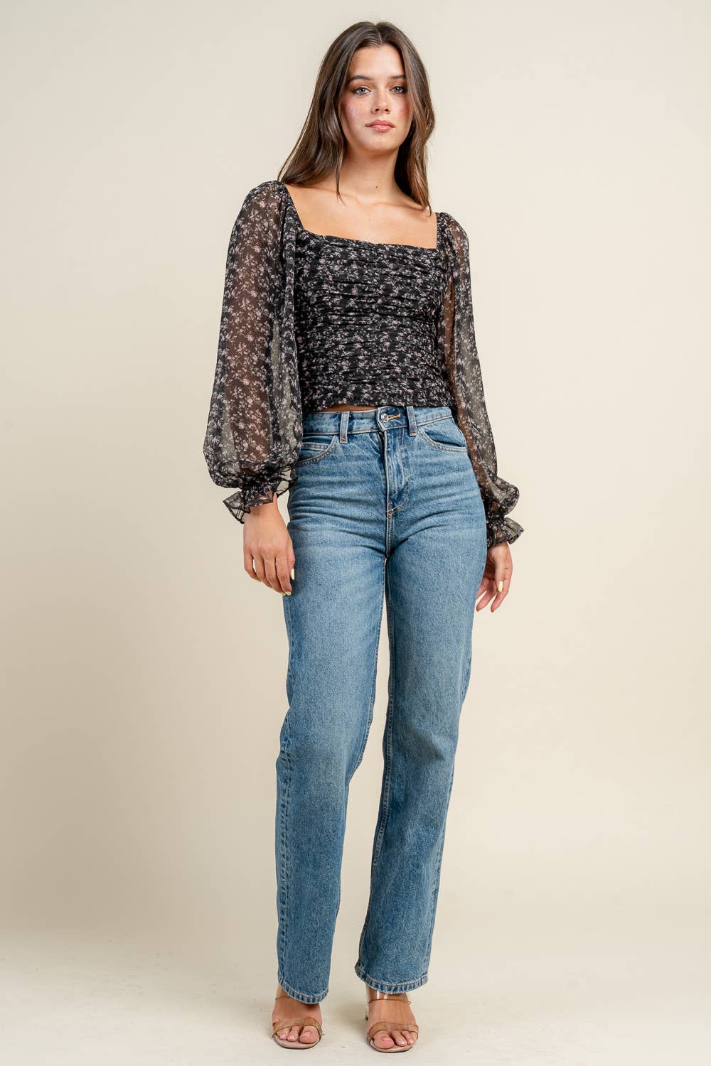 Sofia Mesh Blouse FINAL SALE
