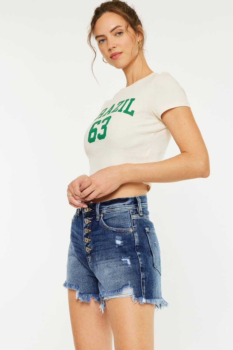 Kan Can Tillie High Waist Shorts