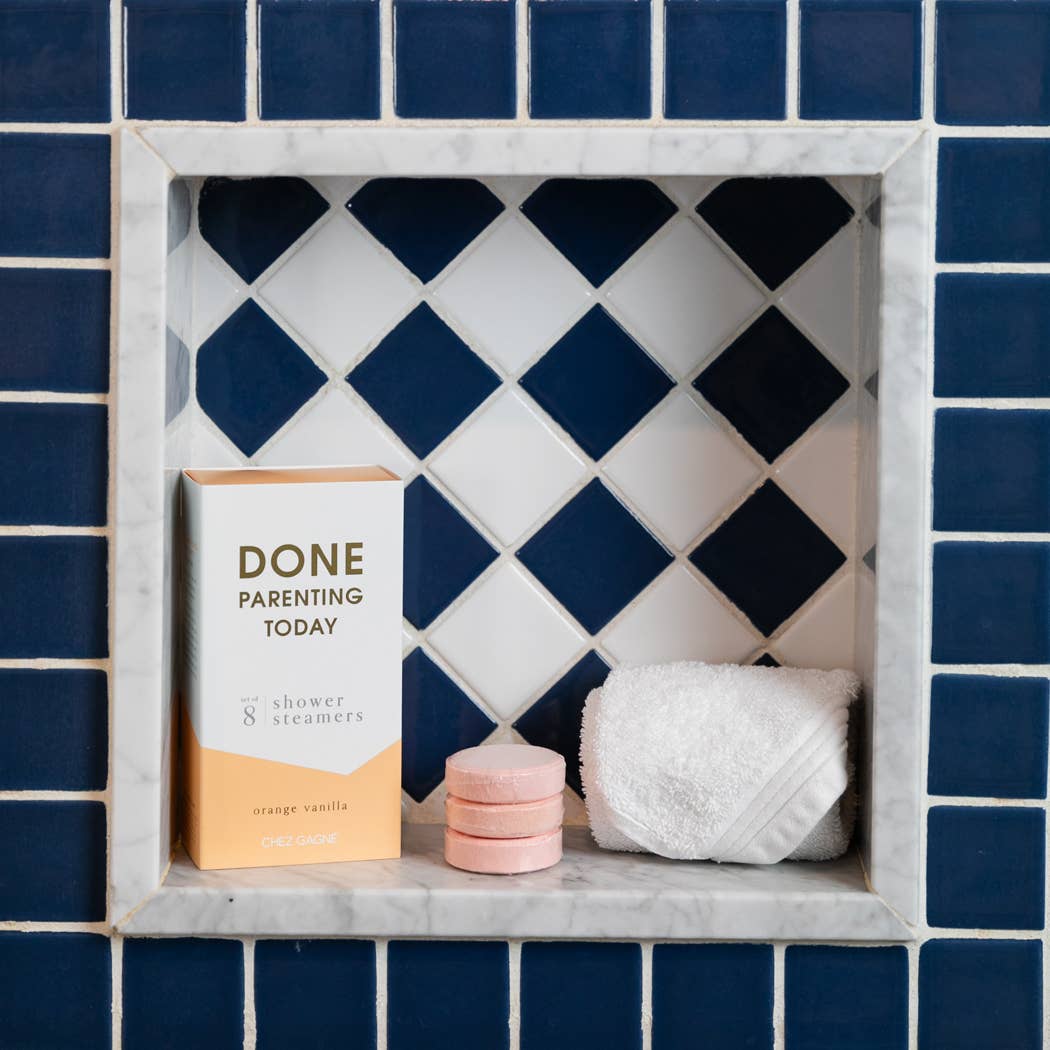 Done Parenting Today Shower Steamers - Orange Vanilla - Set of 8 Tabs