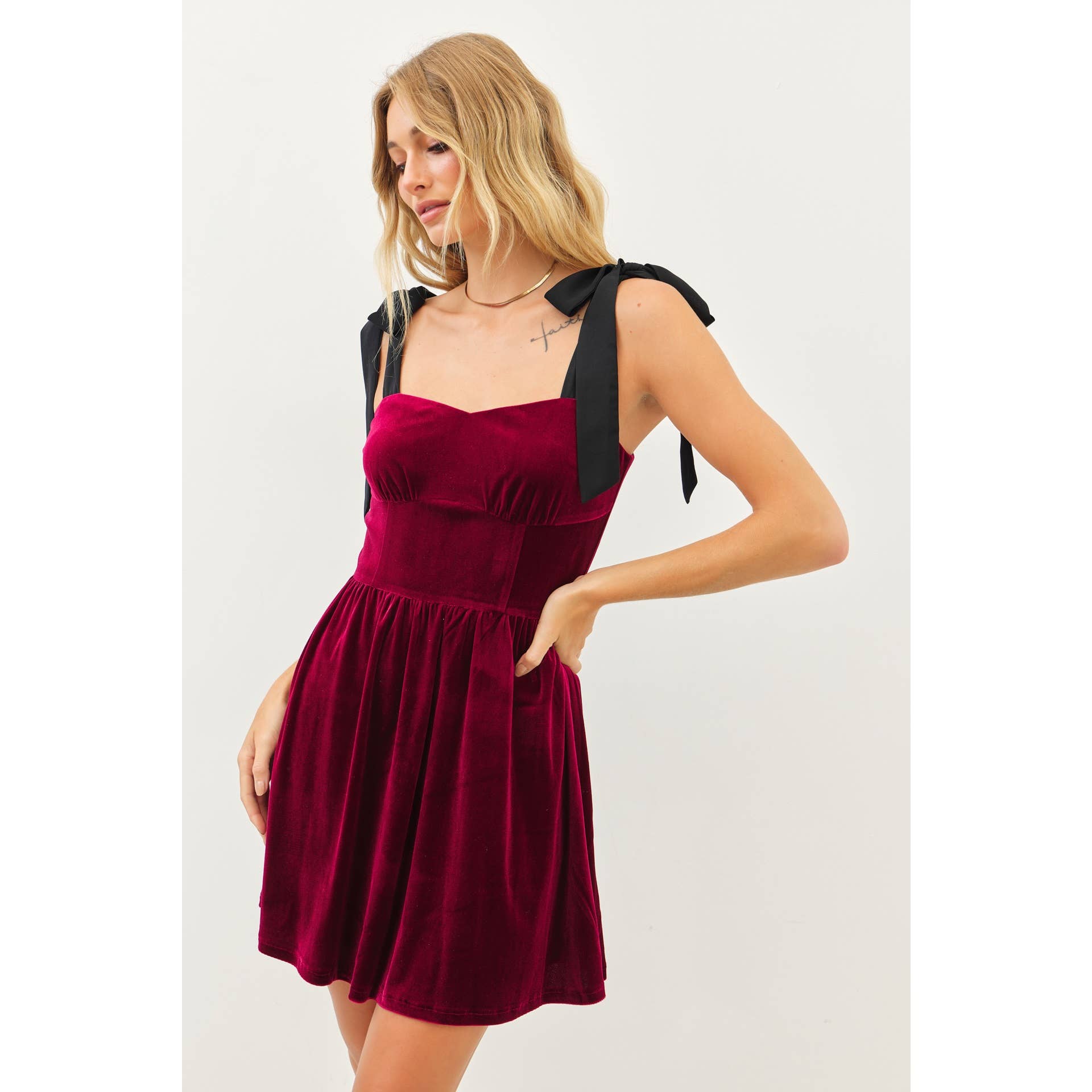 Denni Velvet Dress FINAL SALE