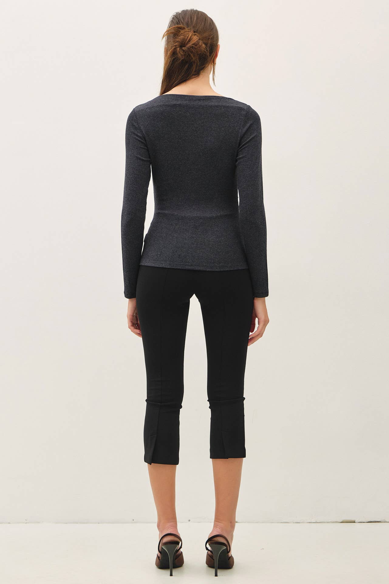 Hillary Boat Neck Long Sleeve Top PREORDER