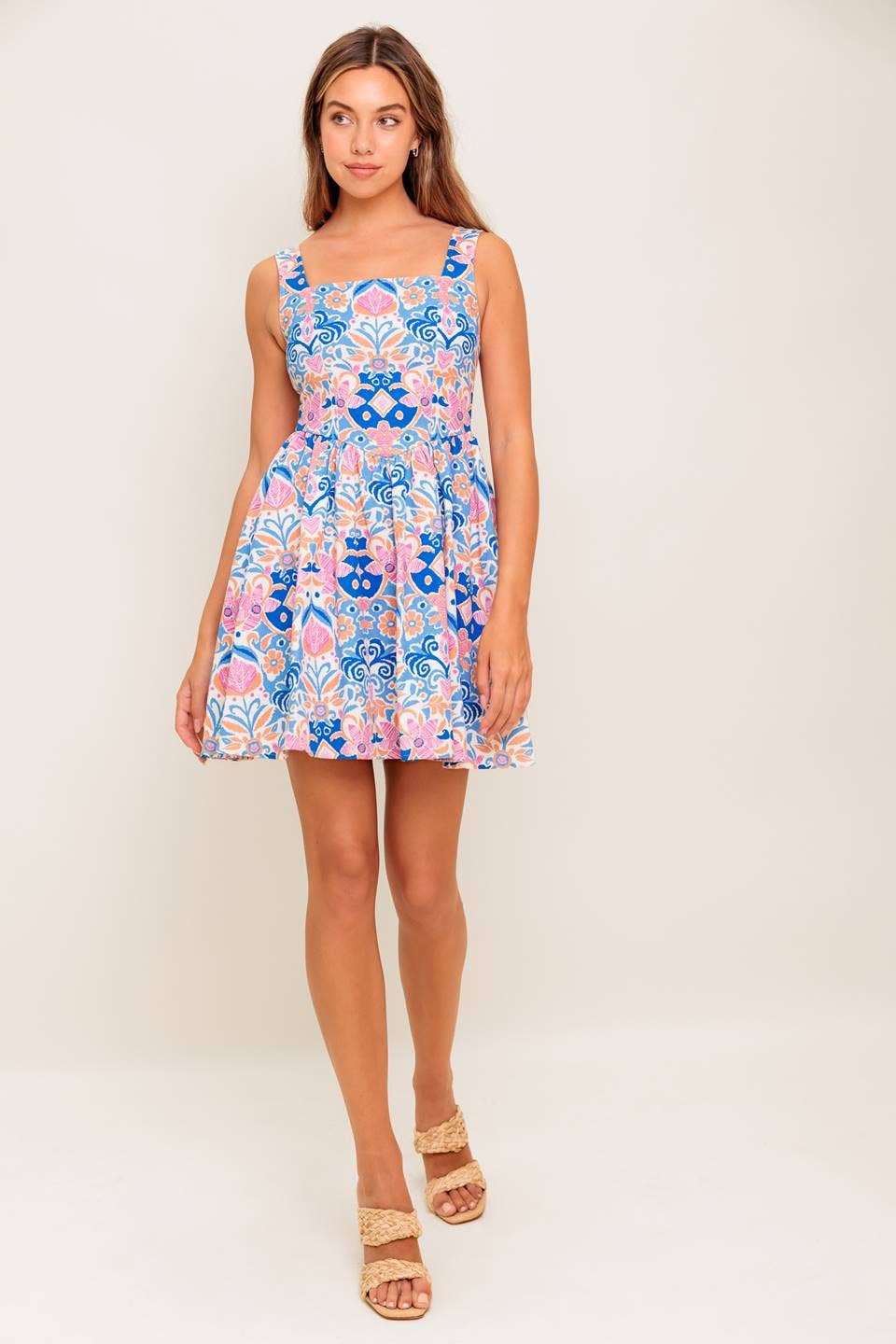 Tyrone Print Mini Dress