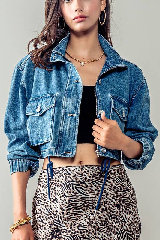 Nelly Utility Denim Jacket