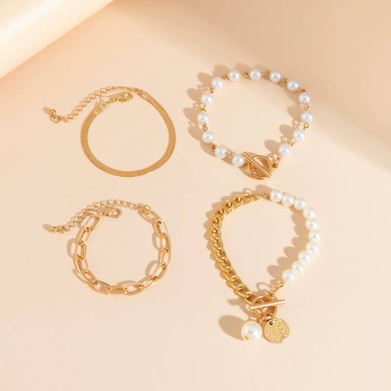 Codie Pearl Chain Bracelet