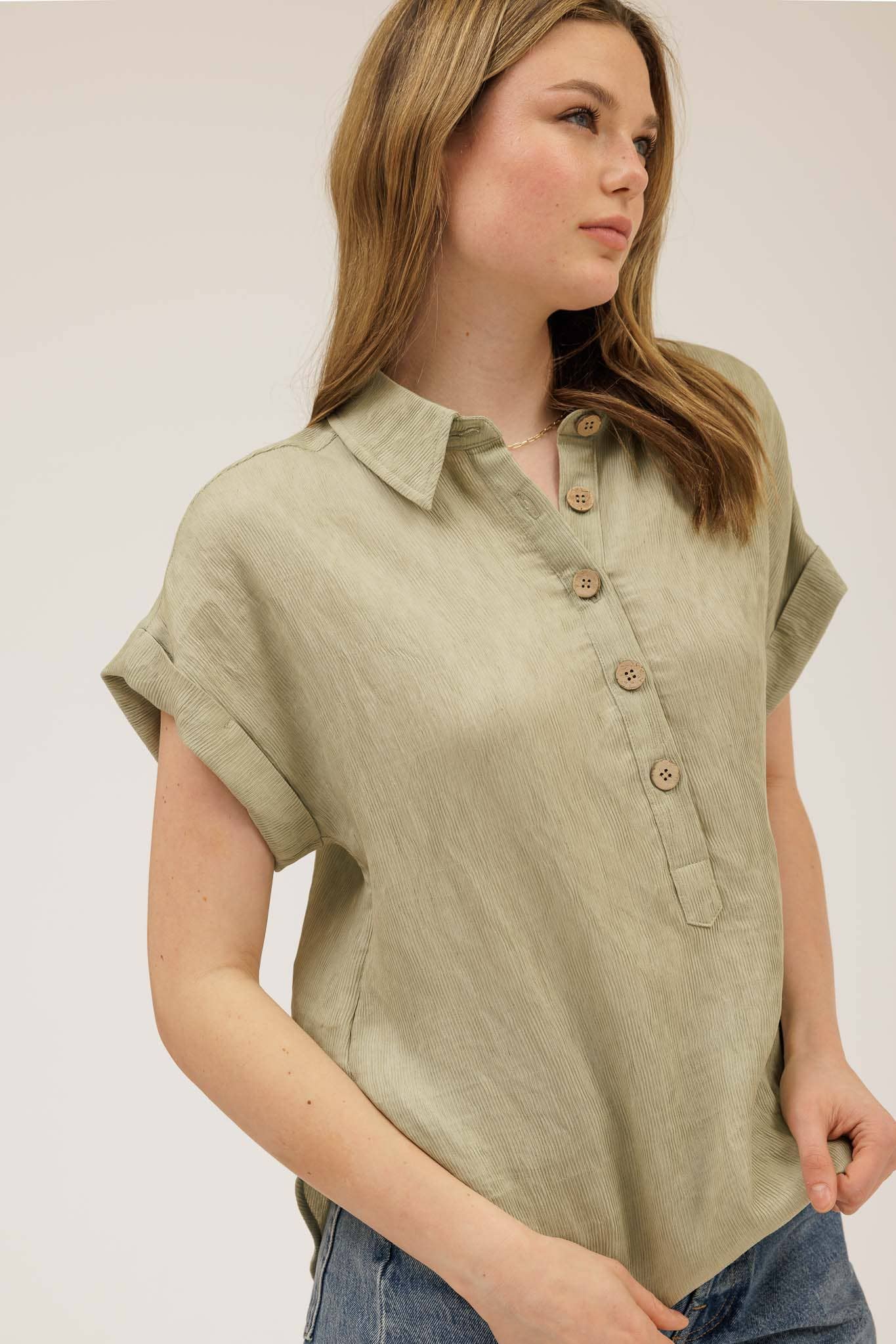 Ejay Button Shirt