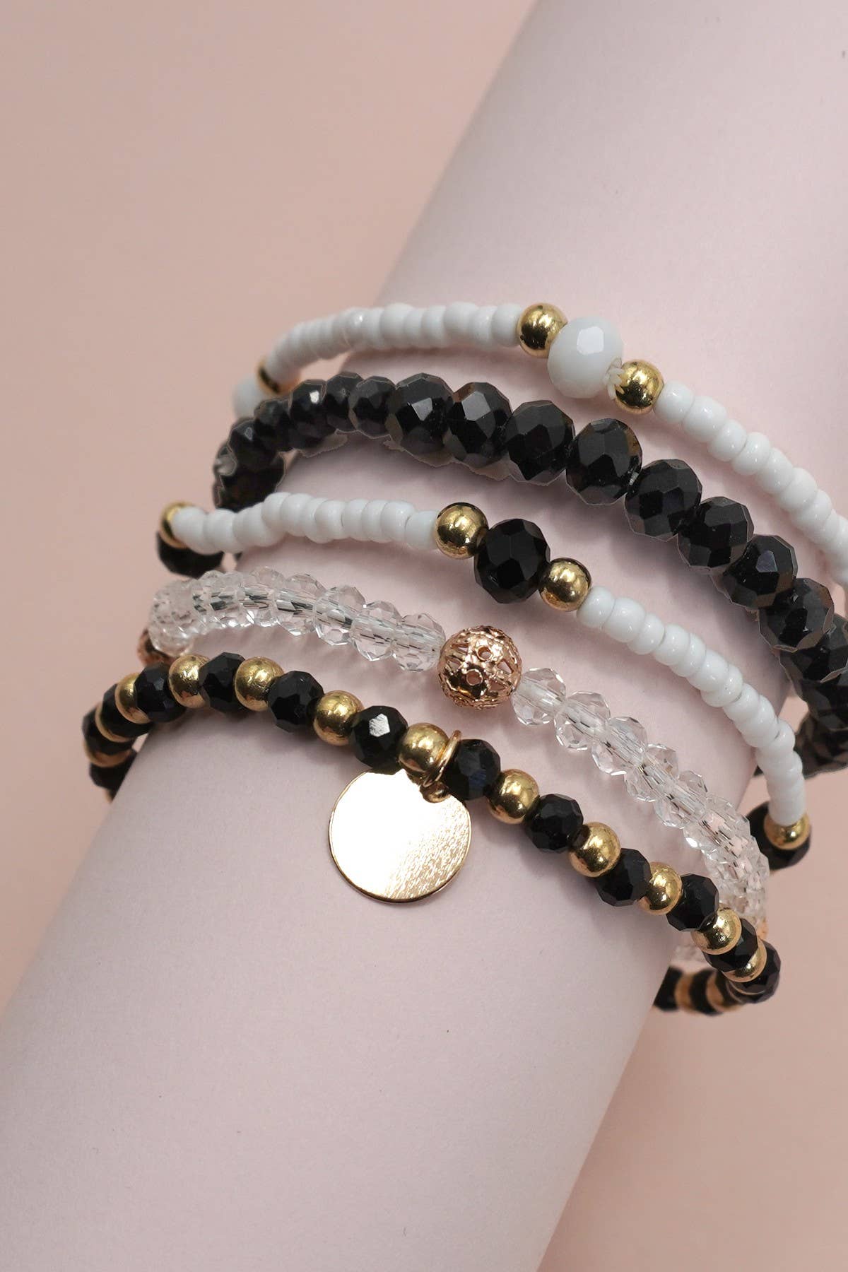 Caleb Layer Bead Bracelet
