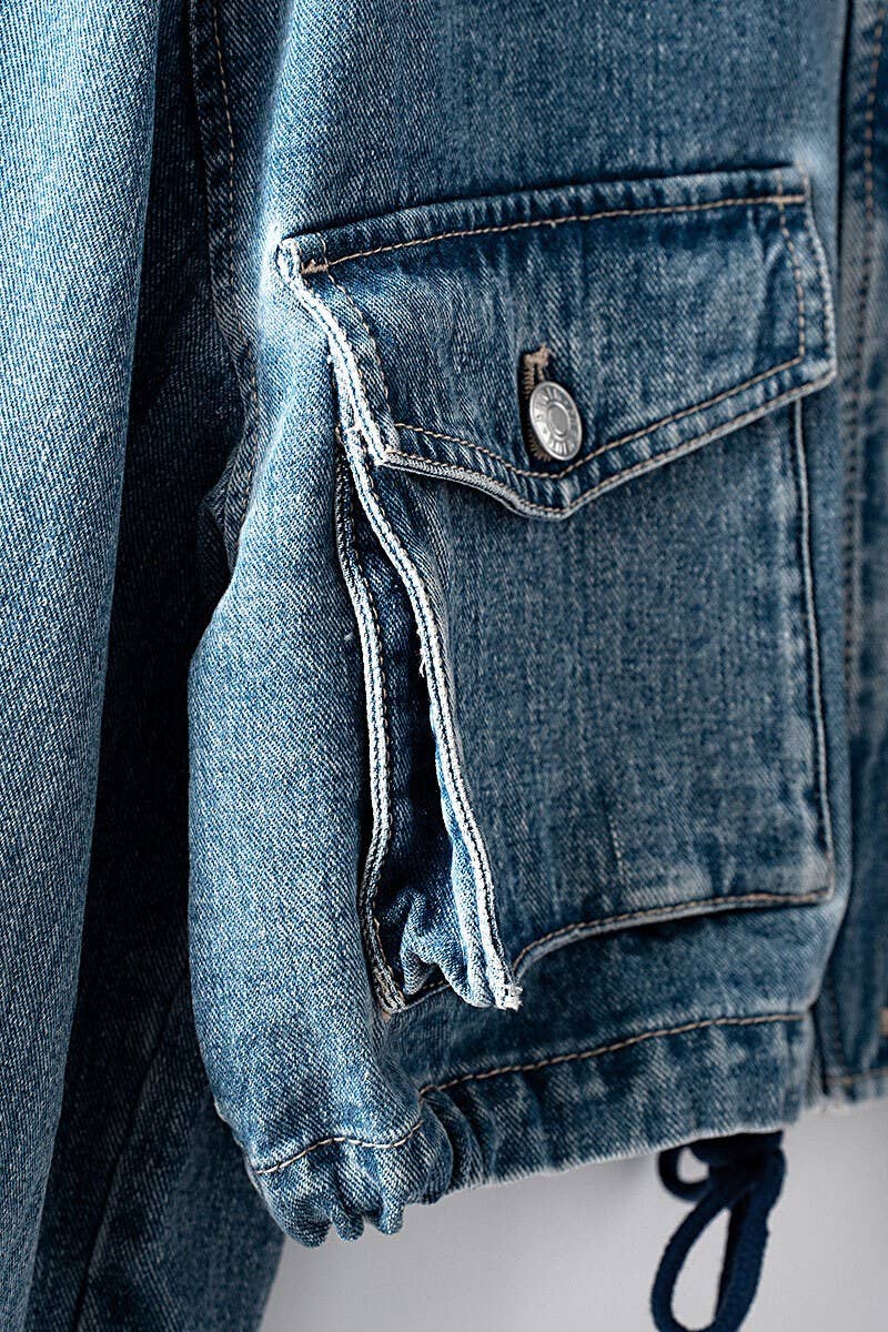Nelly Utility Denim Jacket