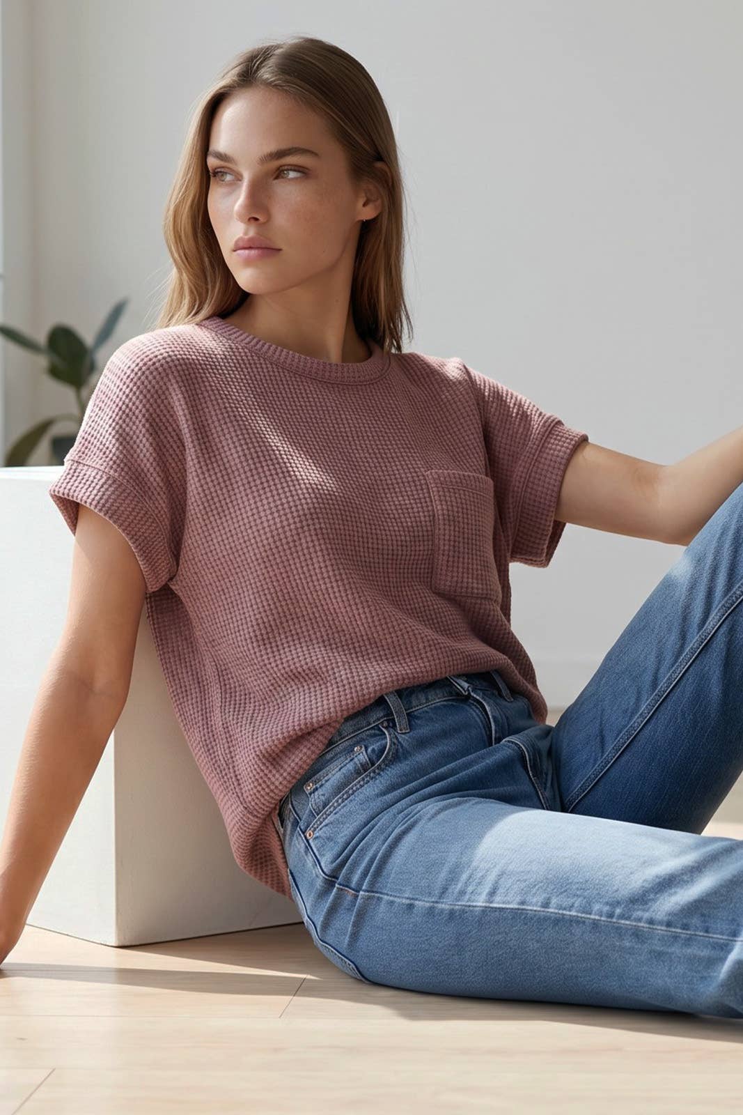 Rosie Knit Pocket Top PREORDER