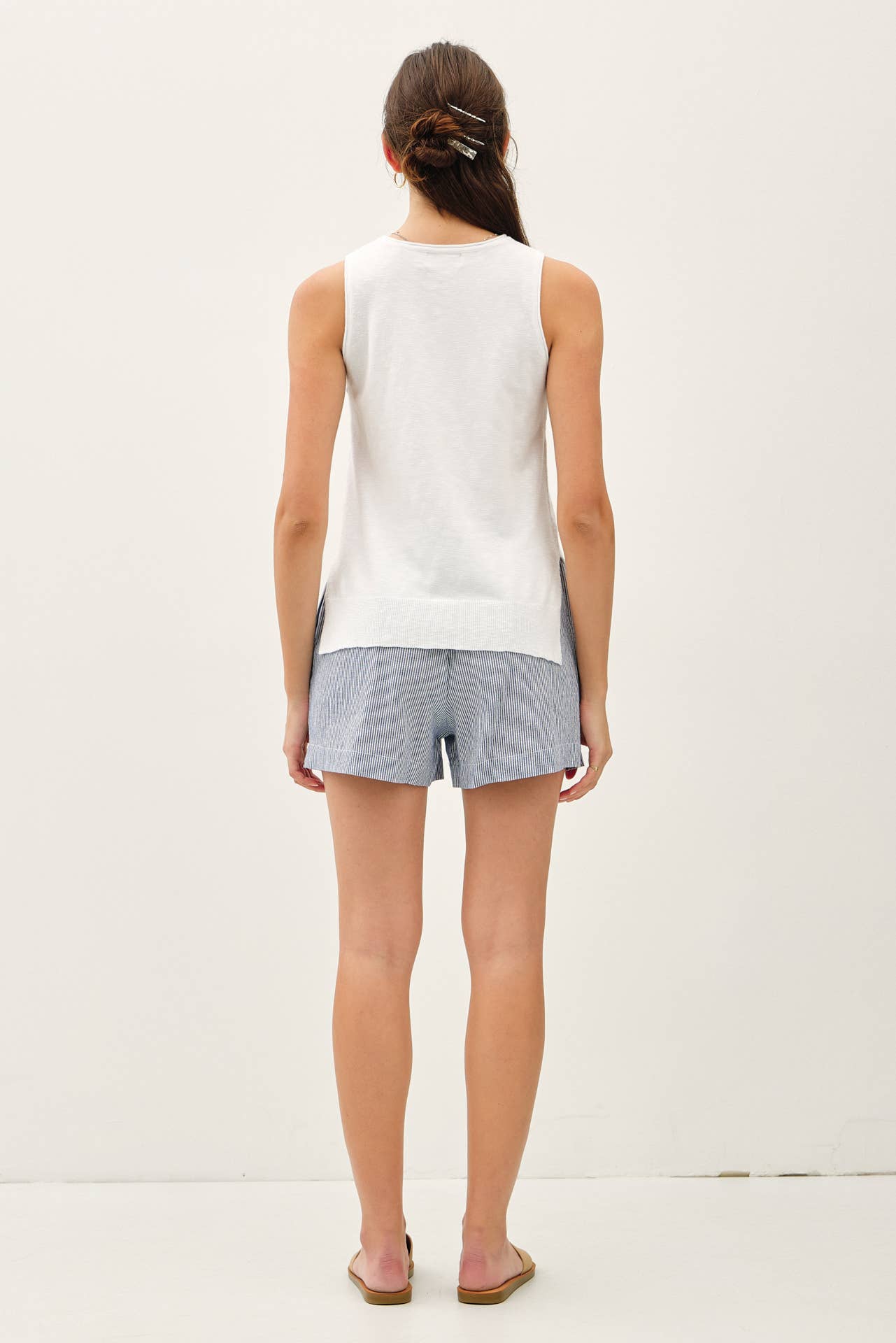 Martina Raw Seam Tank
