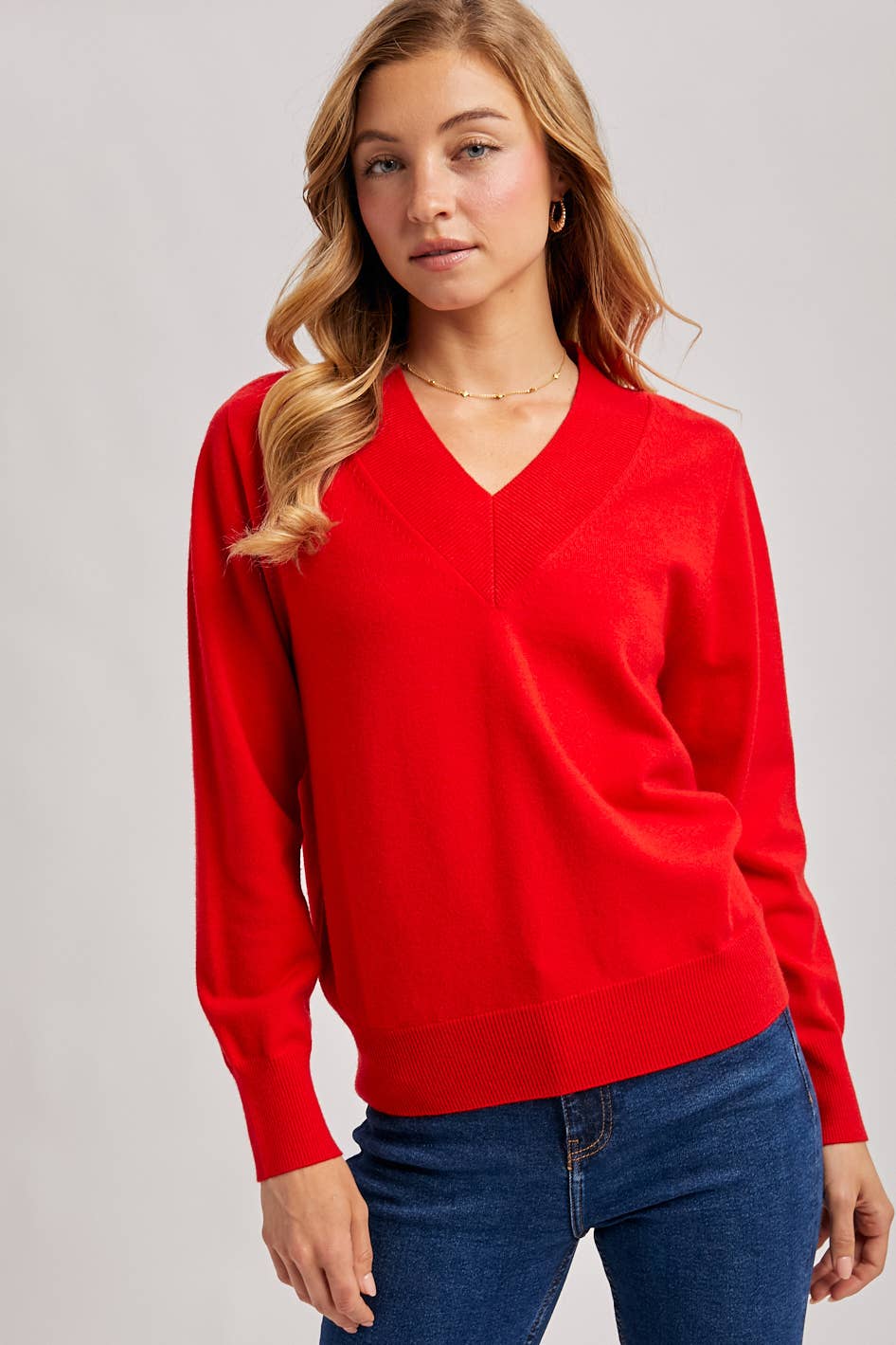 Trudy V Neck Sweater