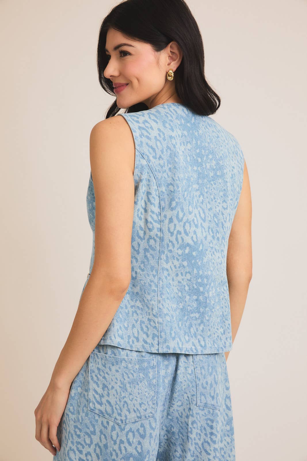 Burton Animal Print Vest FINAL SALE