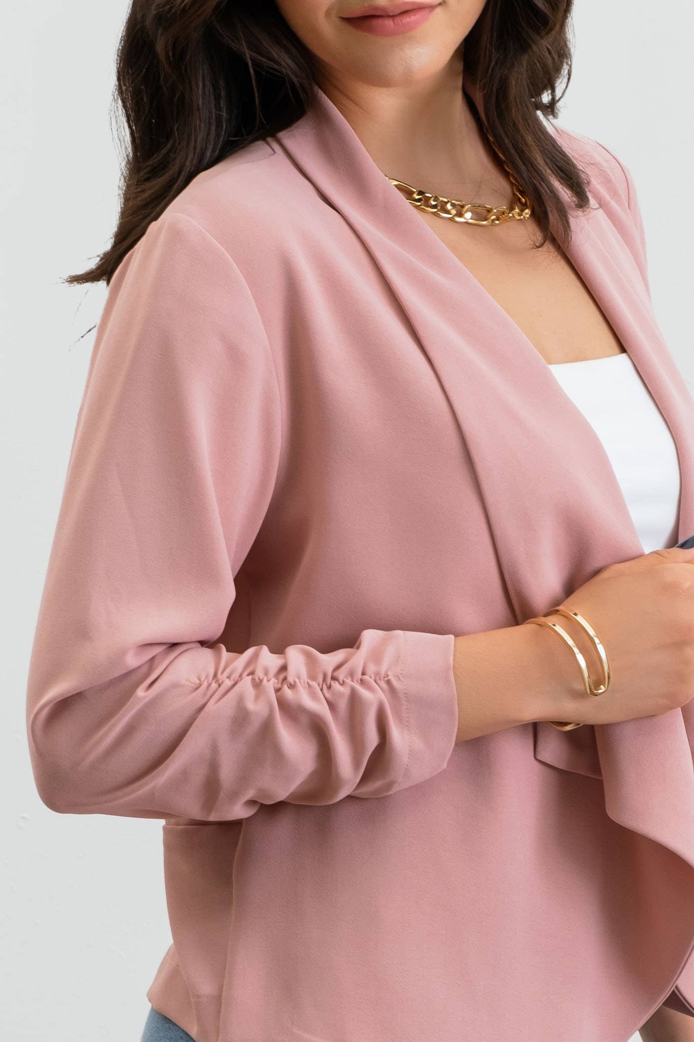 Coco Ruched Blazer
