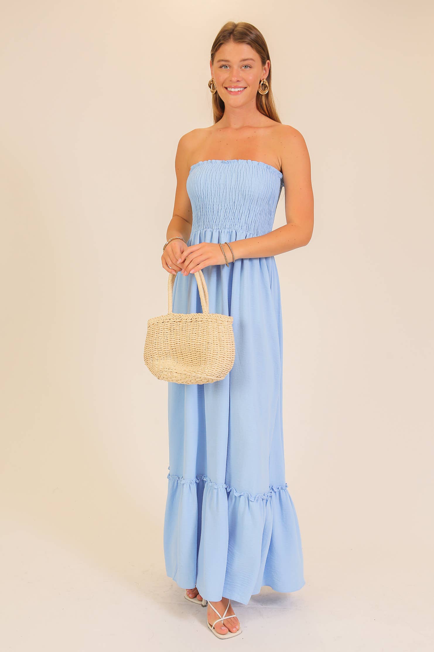 Brooklyn Strapless Maxi Dress