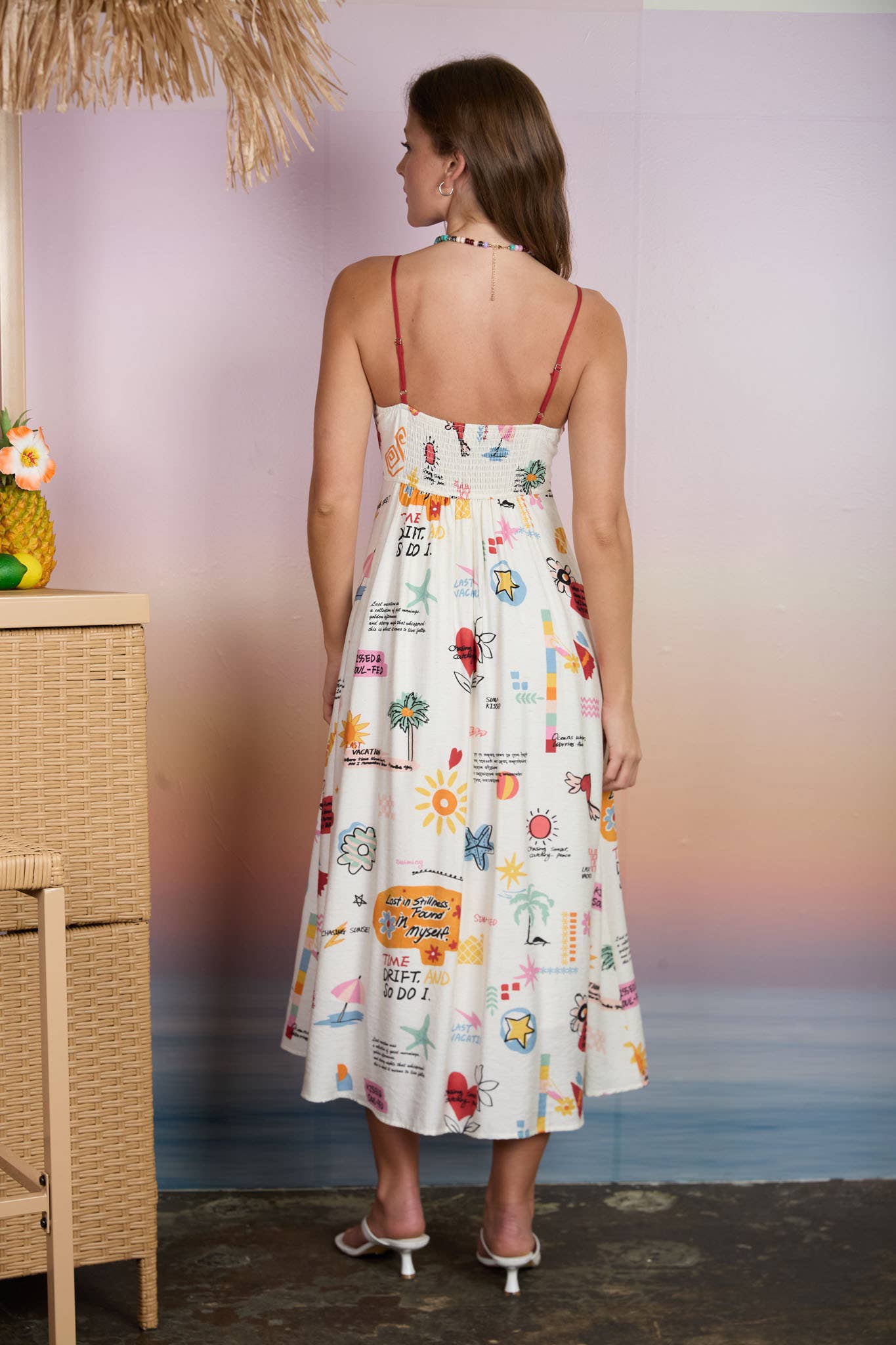 Janda Vacay Midi Dress