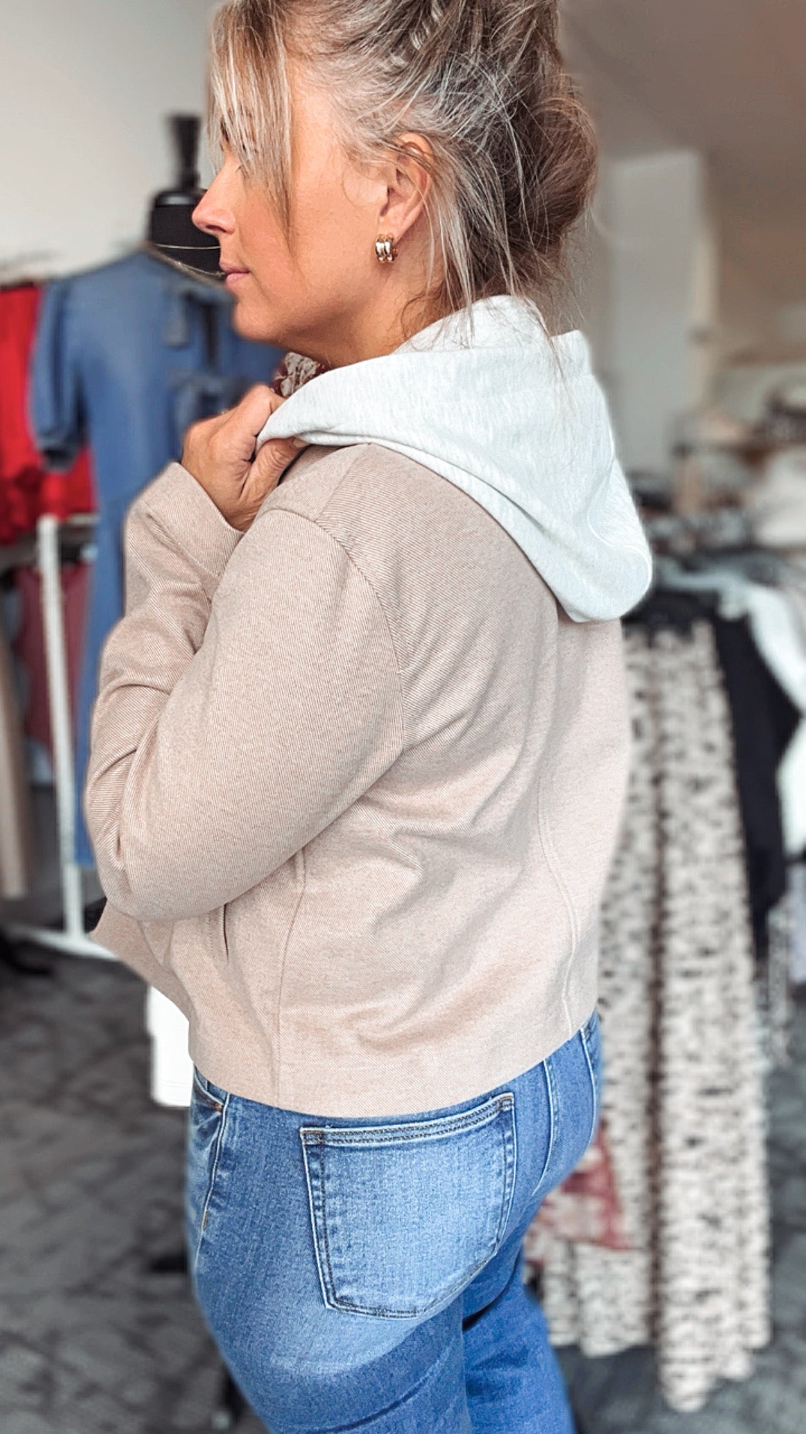 Brella Two Fer Crop Jacket PREORDER
