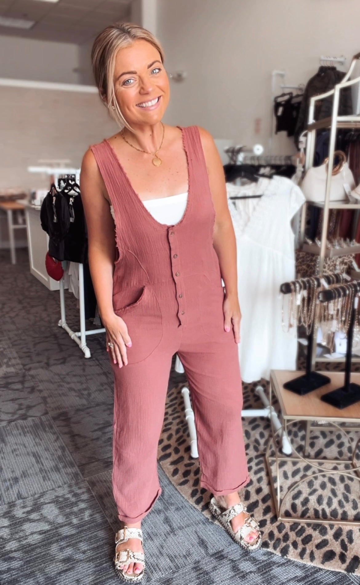 Ariba Pocket Jumpsuit