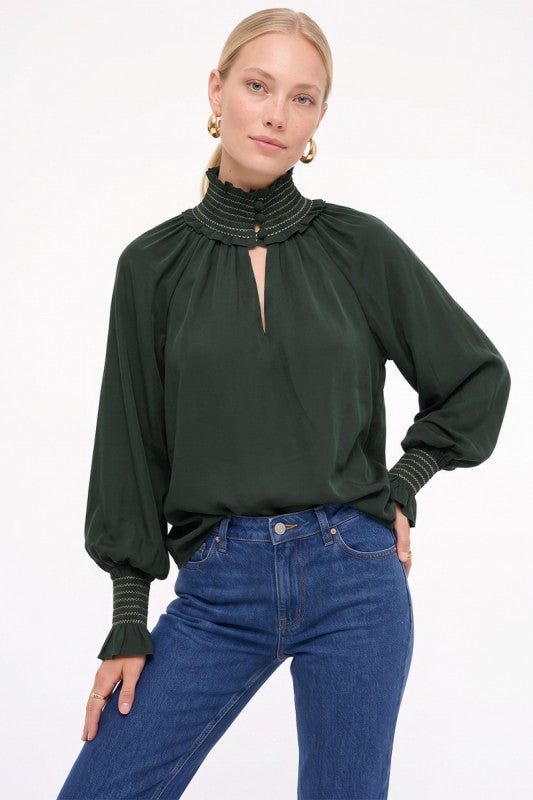 Anaise Mock Blouse