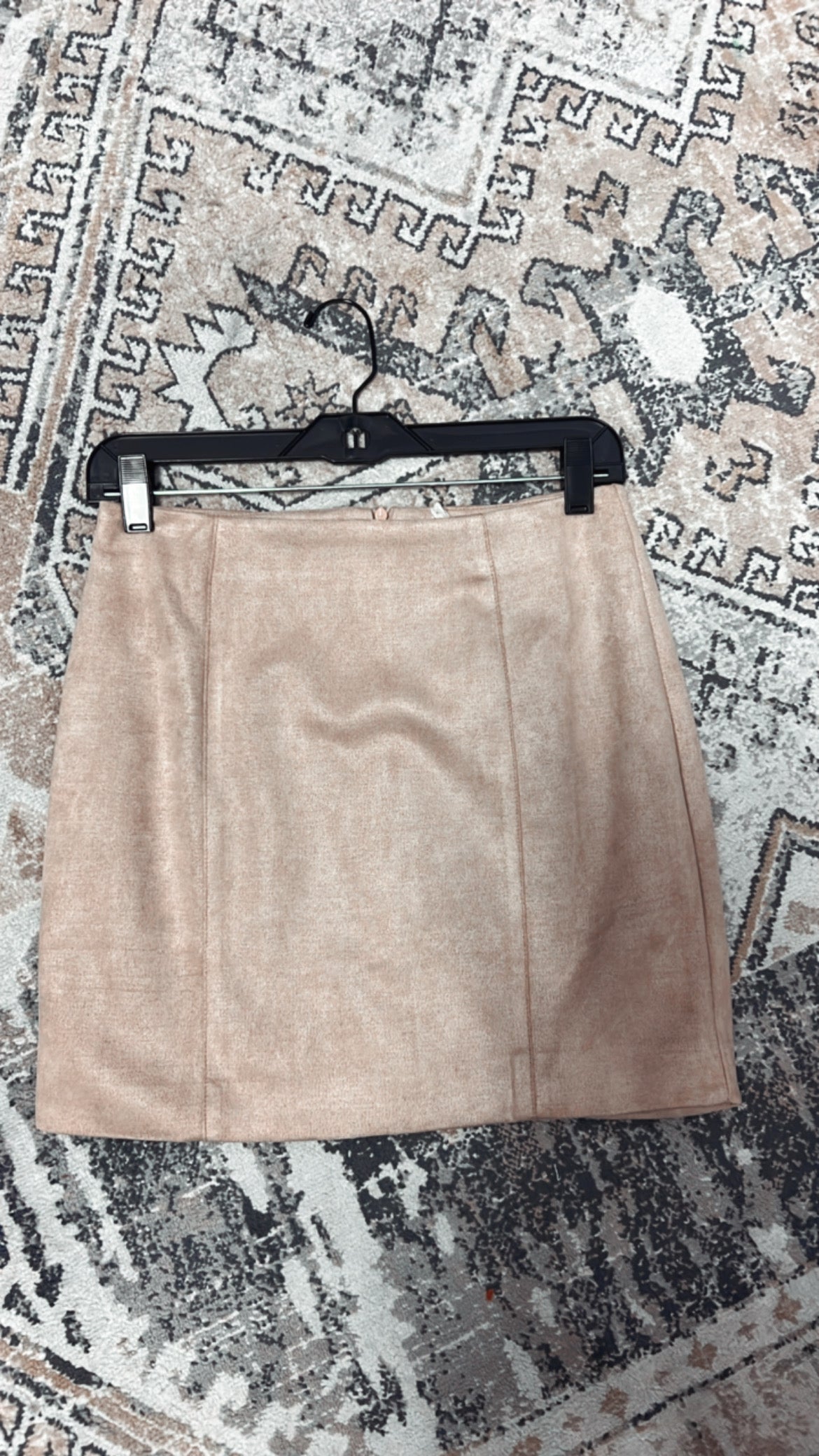 Biggs Sueded Mini Skirt