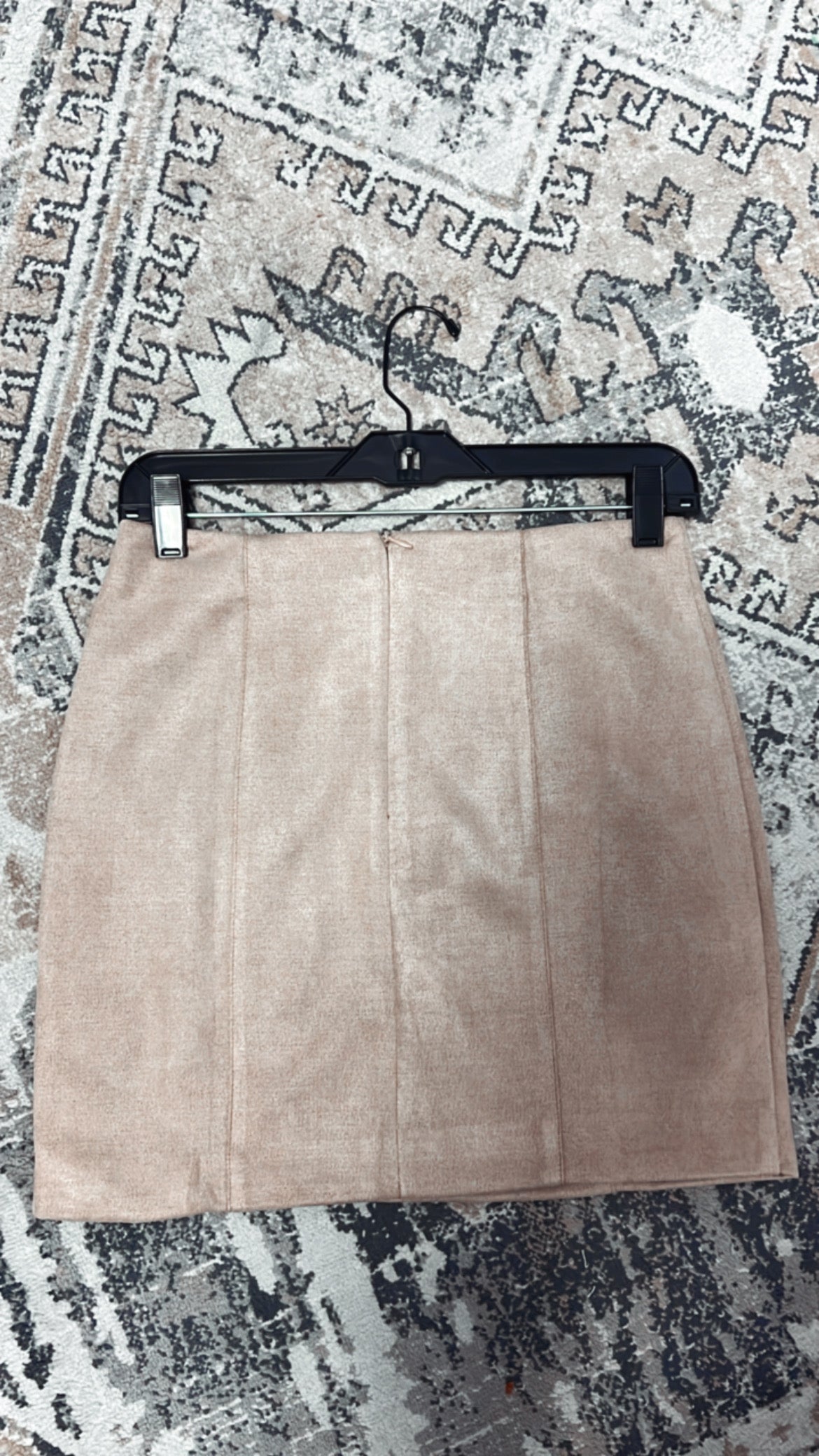 Biggs Sueded Mini Skirt