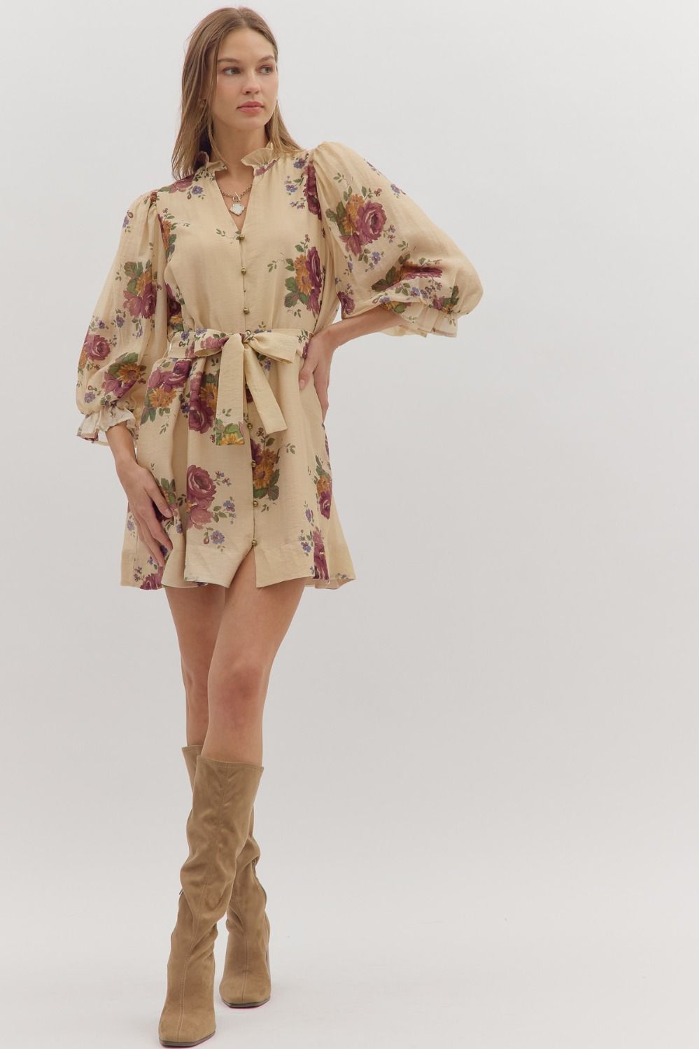 Ramona Floral Mini Dress