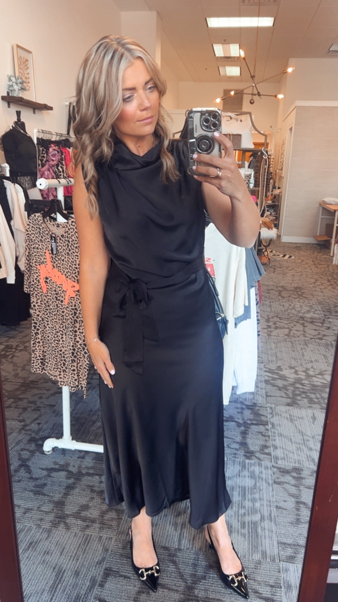 Liah Mock Midi Dress