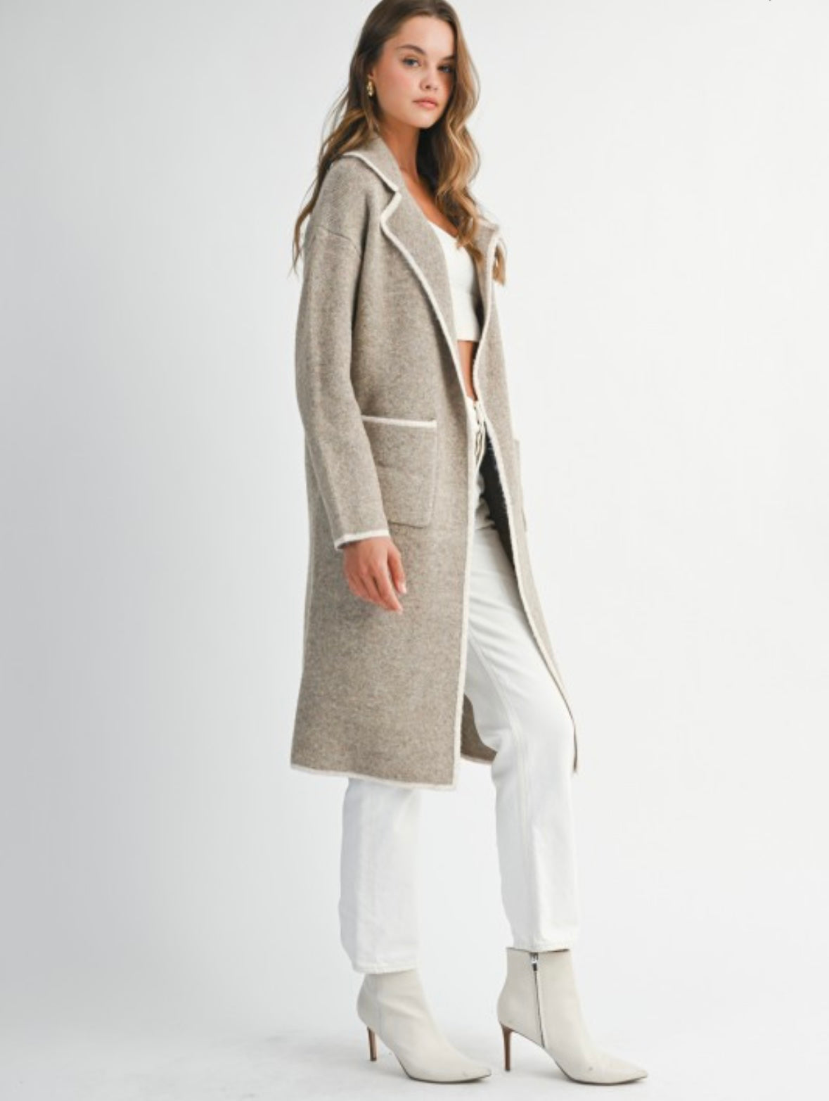 Vega Long Line Cardigan