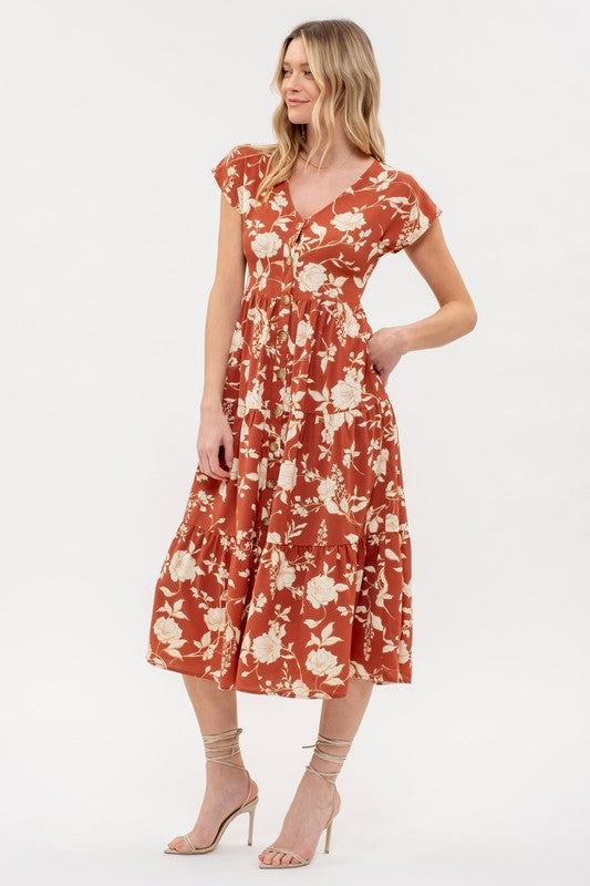 Mertle Floral Dress FINAL SALE