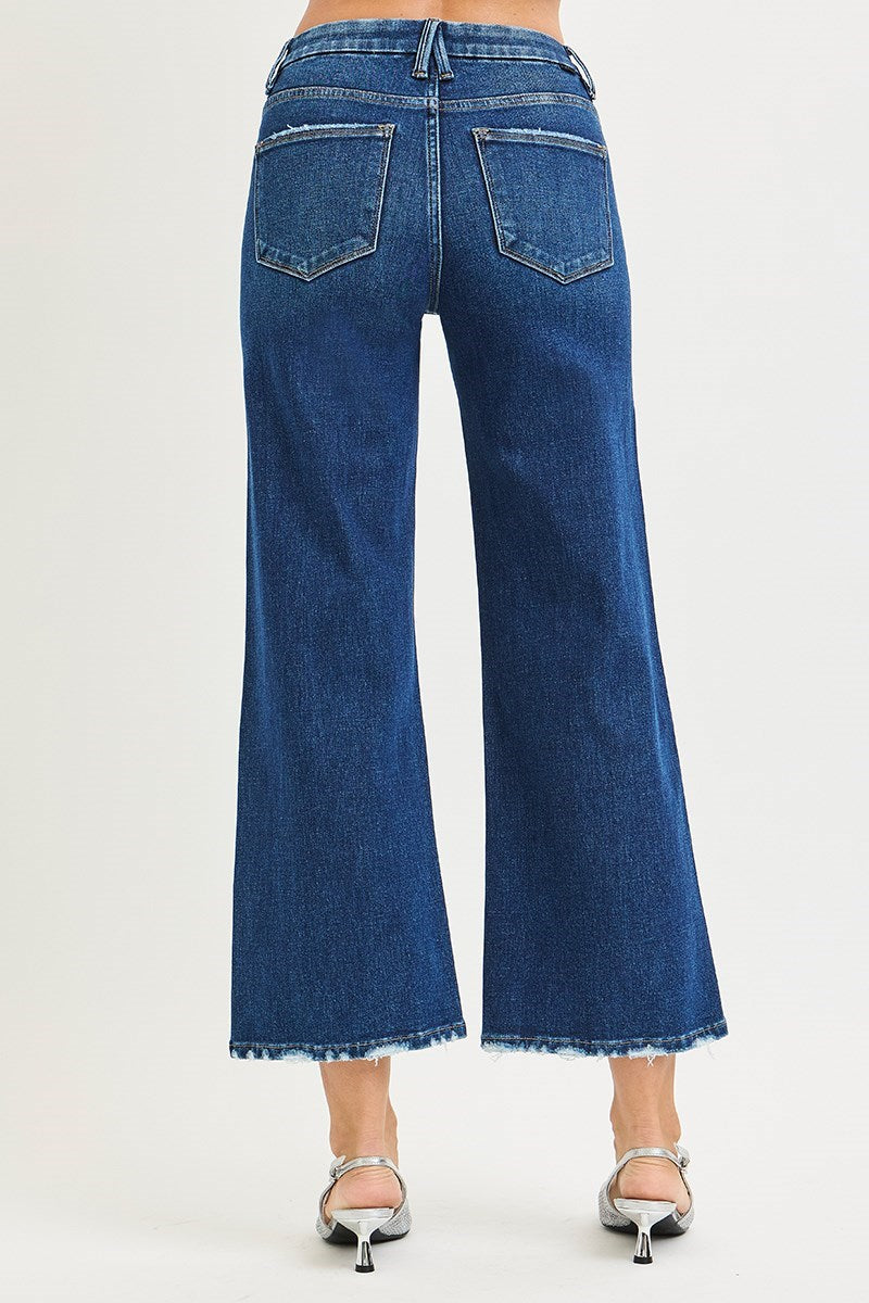 RISEN Brody High Rise Crop Jeans