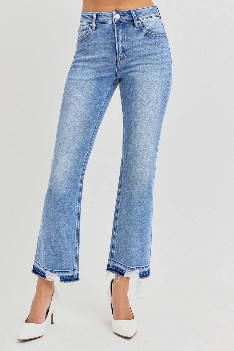 RISEN Lolo High Rise Straight Leg Jeans