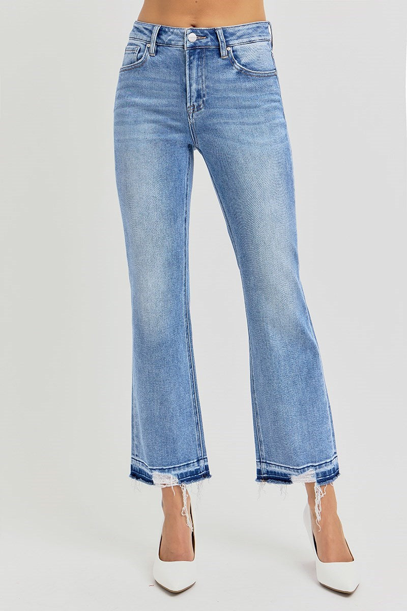 RISEN Lolo High Rise Straight Leg Jeans